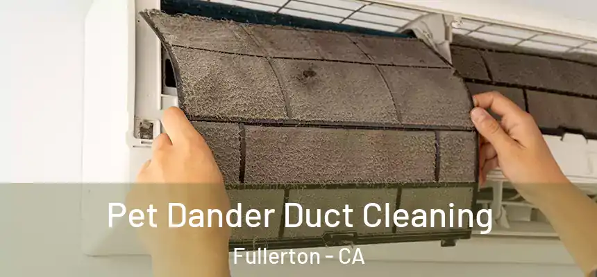 Pet Dander Duct Cleaning Fullerton - CA